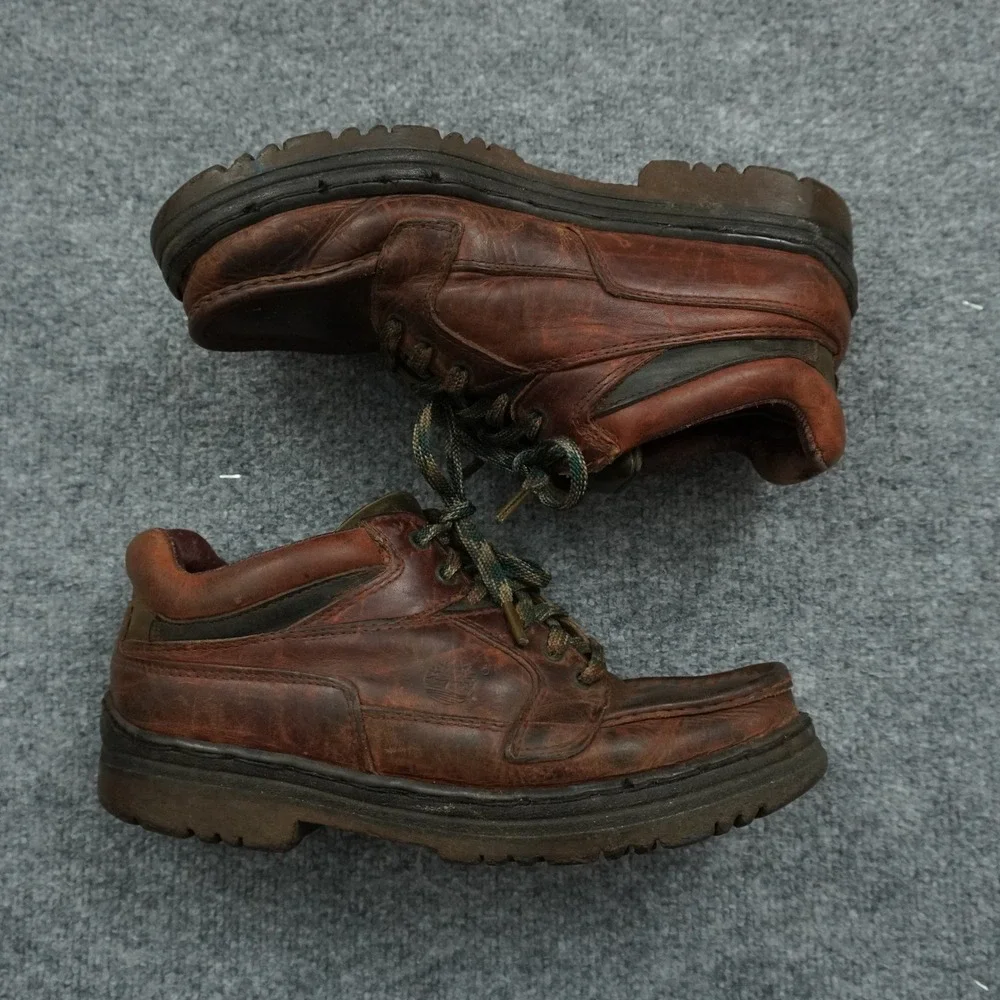 Timberland Hiking Boots Mens 11 Brown Vintage 90s Gore-Tex Leather